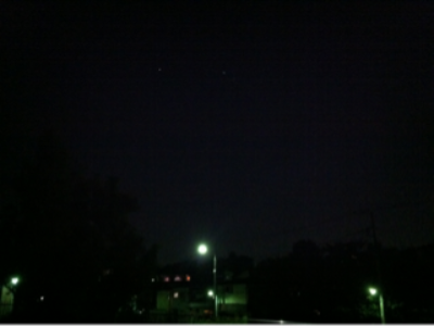 星をみようと思って…歩いて…